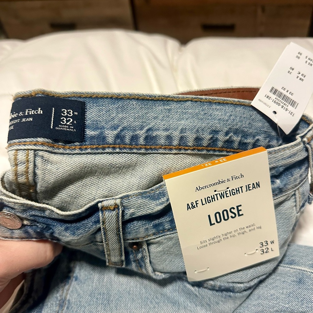 Abercrombie & Fitch Lightweight Men’s Loose Jeans